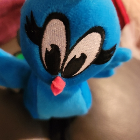 Penelope Stuffed Blue Peacock Red Heels, JC Penney’s Privilege - Picture 11 of 12